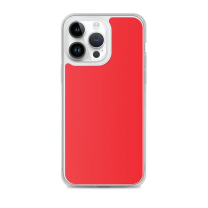 Coque iPhone rouge