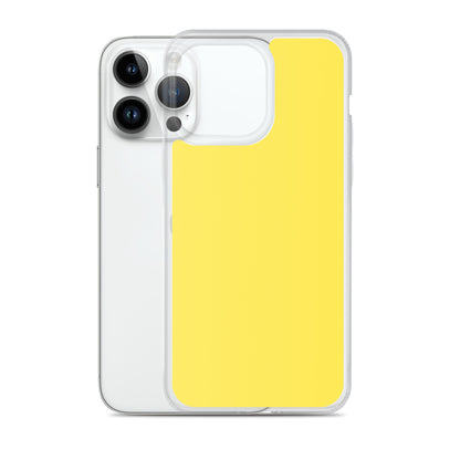 Bright Yellow iPhone Case