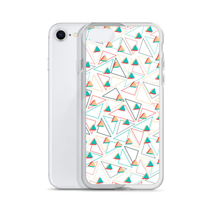 Vinilo o funda para iPhone Blanco Confitado Triangular