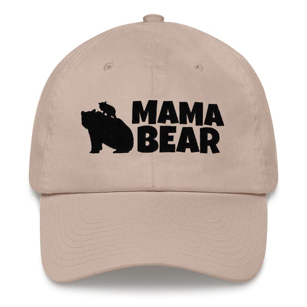 Bold MAMA BEAR Embroidered Classic Dad hat TeeSpect