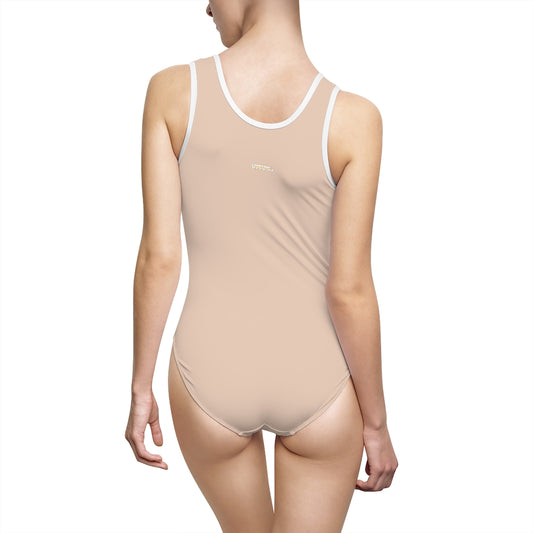 Simply Nude Women's Classic One-Piece Swimsuit TeeSpect