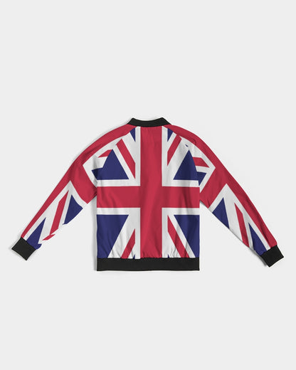 Great Britain Union Jack Flag Women's Bomber Jacket TeeSpect