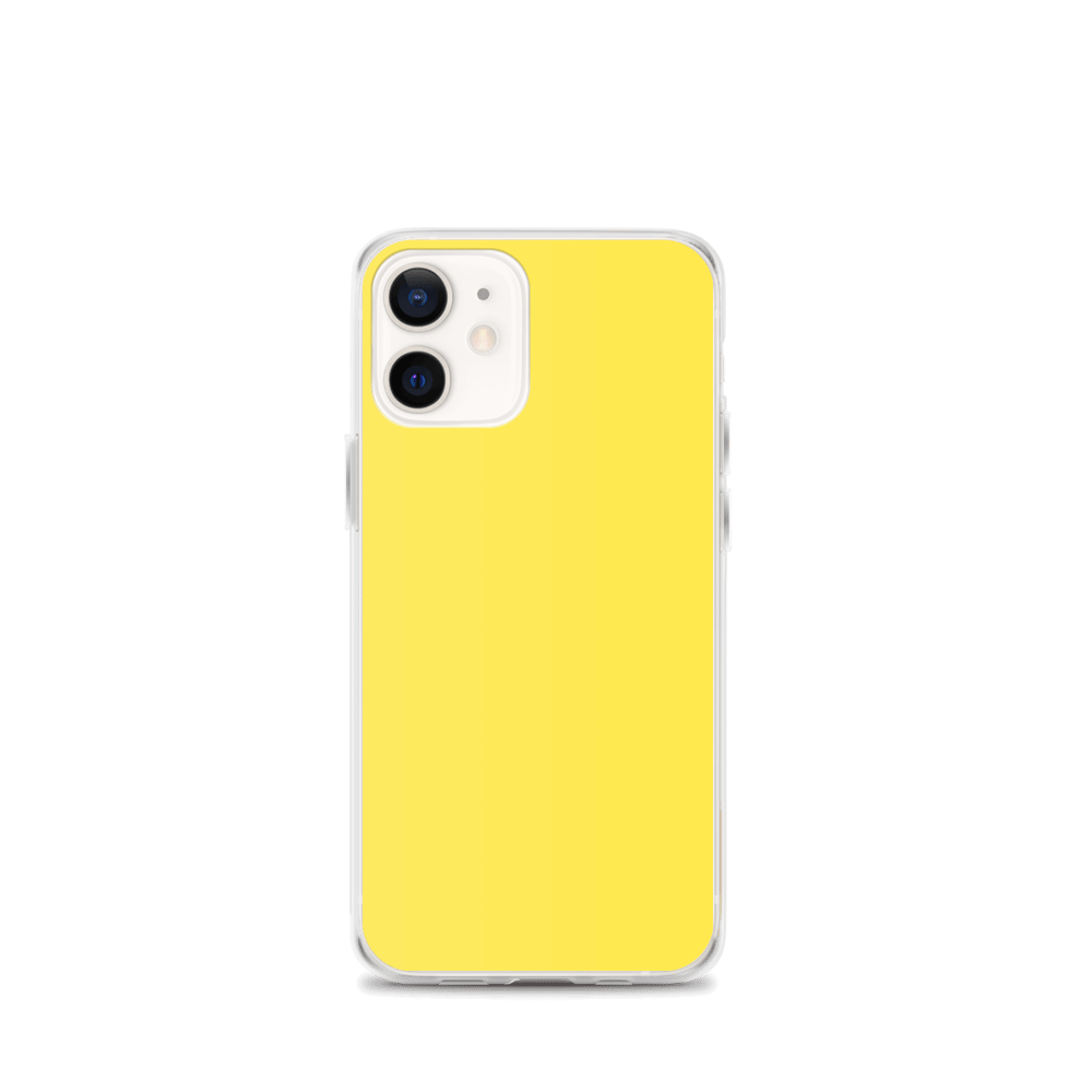 Bright Yellow iPhone Case TeeSpect