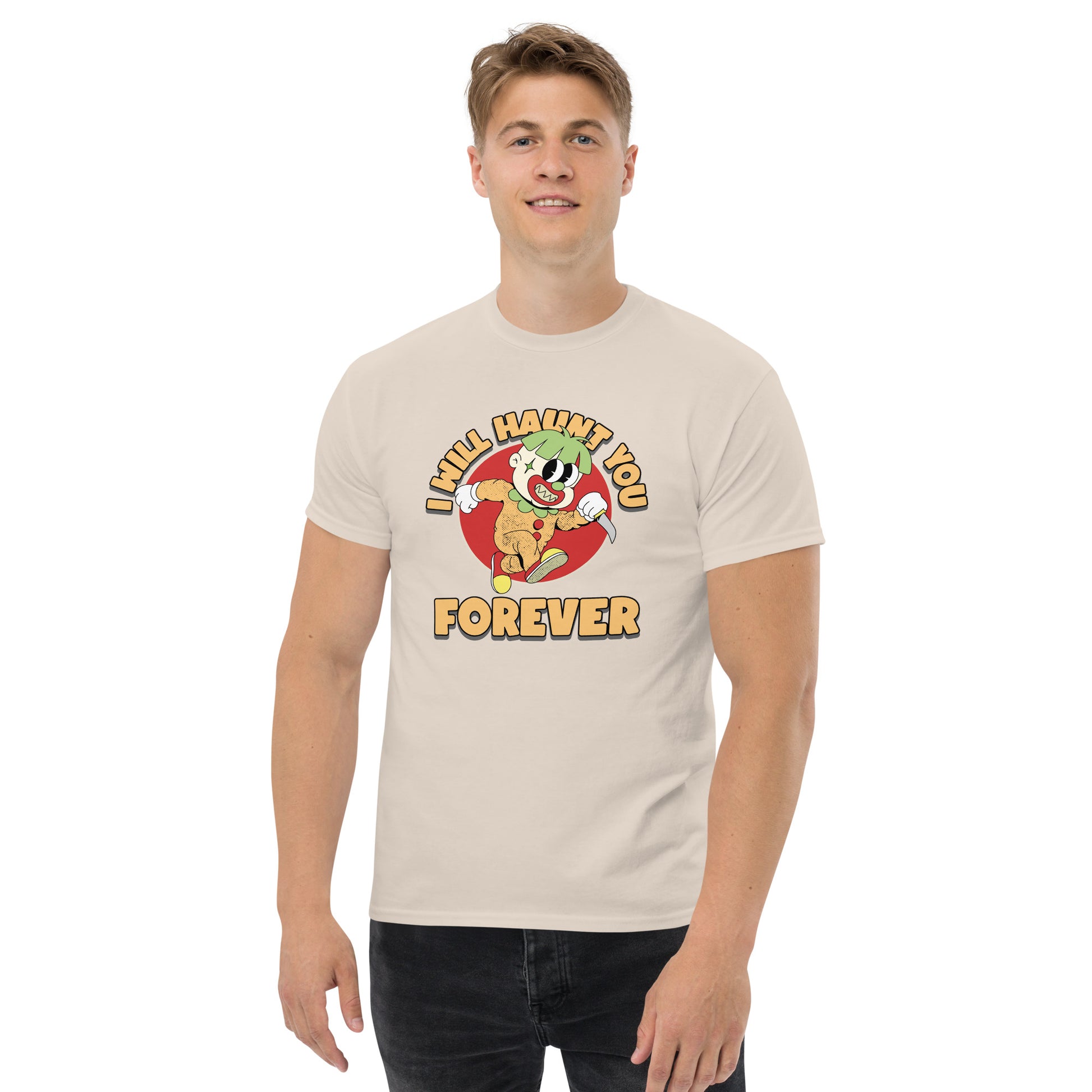 I Will Haunt You Forever Halloween Men's classic tee TeeSpect