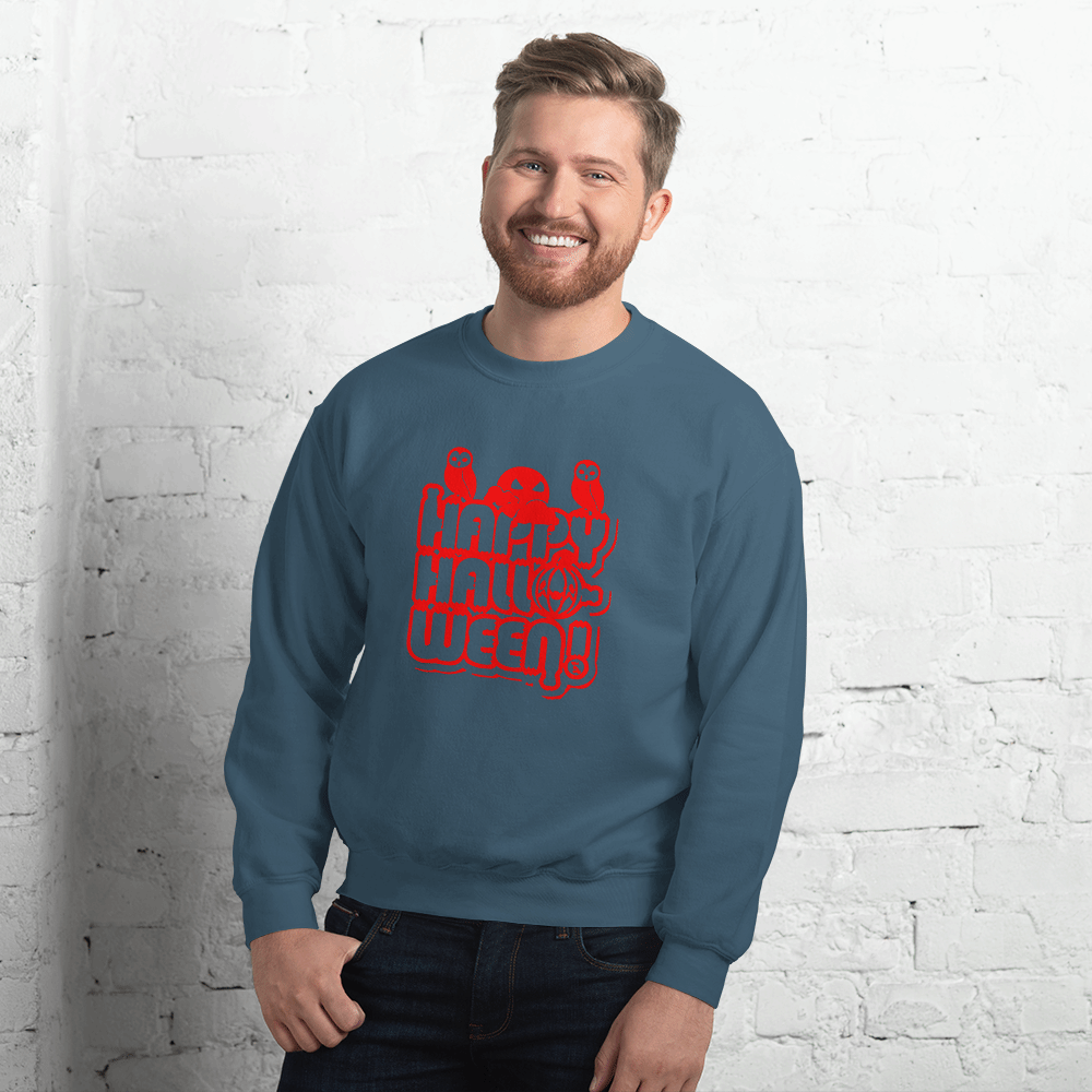 Happy Halloween! Unisex Crew Neck Sweatshirt TeeSpect