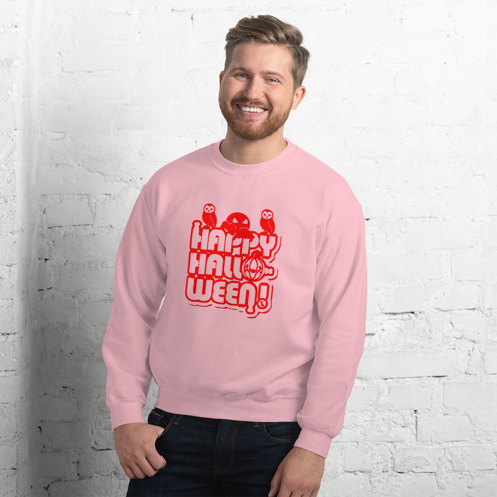 Happy Halloween! Unisex Crew Neck Sweatshirt TeeSpect