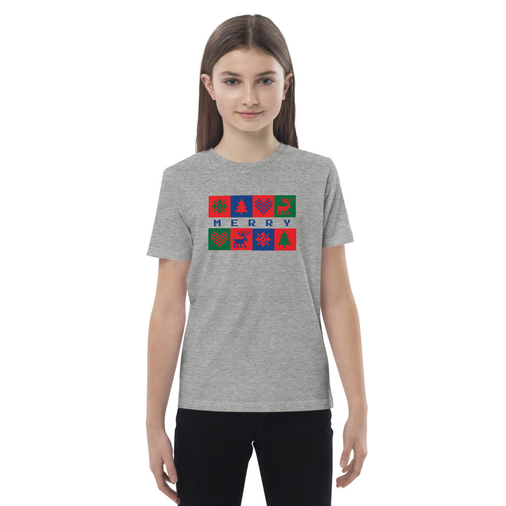 Merry Box Organic Cotton Kids T-Shirt | Stanley/Stella STTK909 TeeSpect