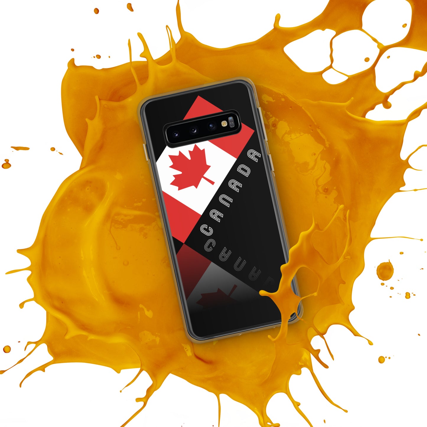 Élégant étui noir Samsung Maple Leaf Canada