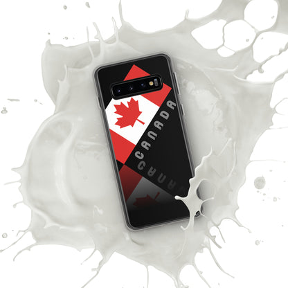 Élégant étui noir Samsung Maple Leaf Canada