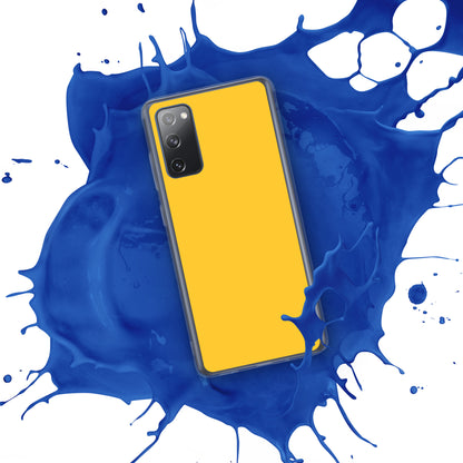 Coque Samsung jaune