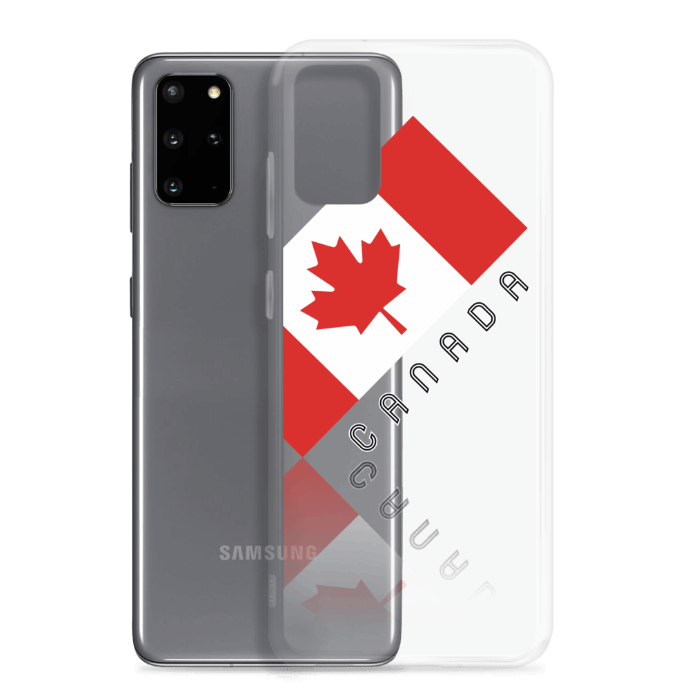 Elegant Maple Leaf Canada Samsung Clear Case TeeSpect