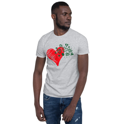 Sweetheart Hearts Unisex Basic Short-Sleeve Softstyle T-Shirt TeeSpect