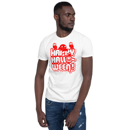 Happy Halloween! Unisex Basic Softstyle Short-Sleeve T-Shirt TeeSpect