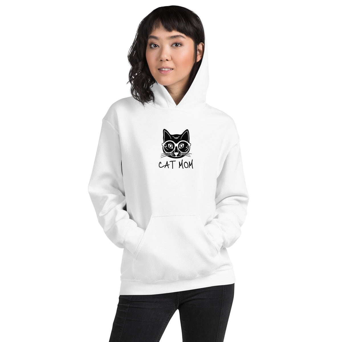 Cat Mom Heavy Blend Hoodie TeeSpect