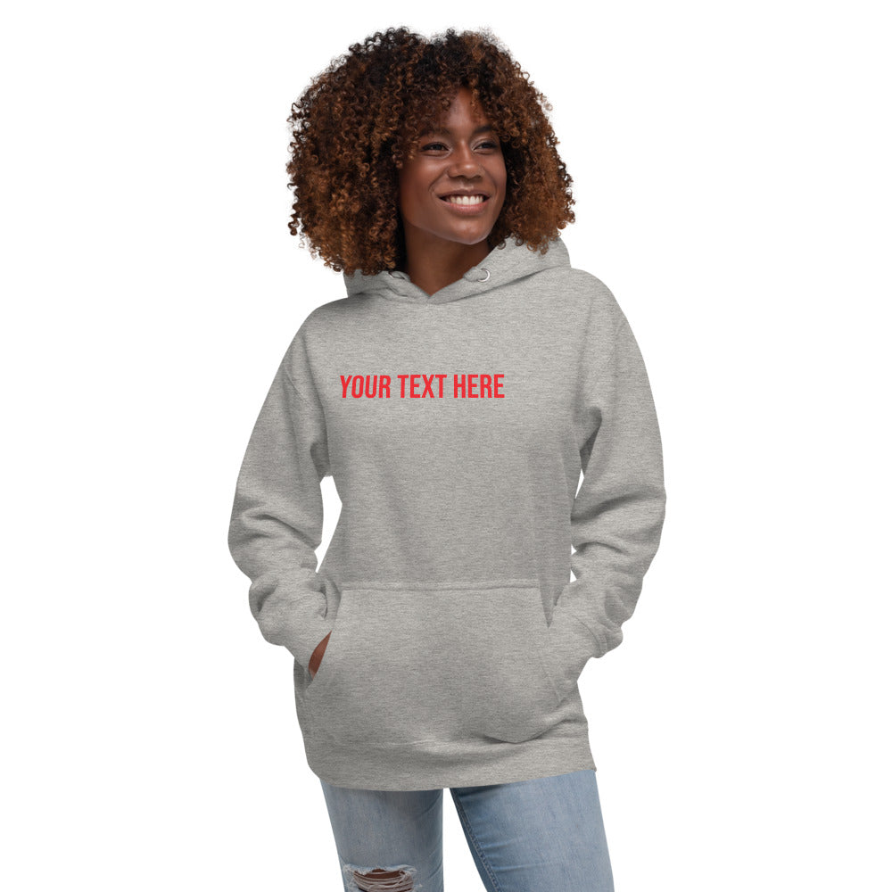 Custom Text - Name Personalized Unisex Heavy Blend Hoodie | Gildan 18500 TeeSpect