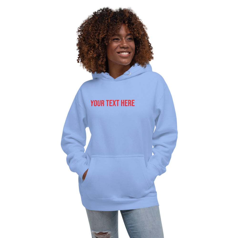 Custom Text - Name Personalized Unisex Heavy Blend Hoodie | Gildan 18500 TeeSpect