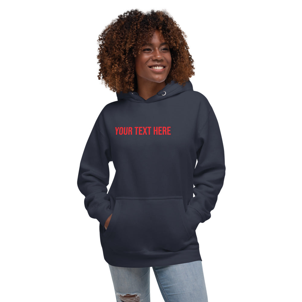 Custom text cheap hoodie