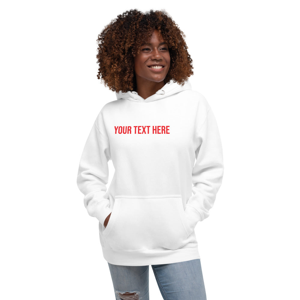 Custom Text - Name Personalized Unisex Heavy Blend Hoodie | Gildan 18500 TeeSpect