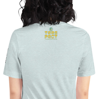 Custom Name Bold Mama Bear Personalized Pastel Unisex Short-Sleeve Staple T-Shirt TeeSpect