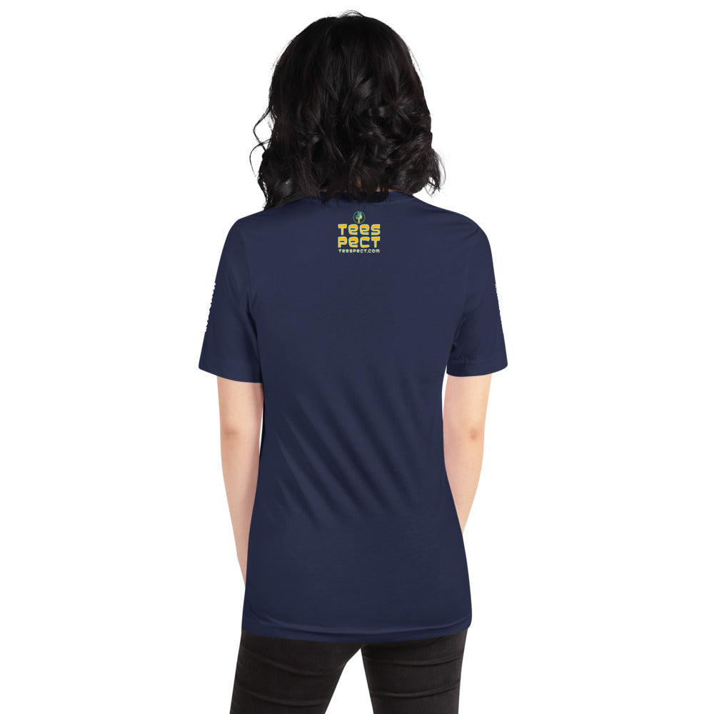 Custom Name Bold Mama Bear Personalized Unisex Short-Sleeve Staple T-Shirt TeeSpect