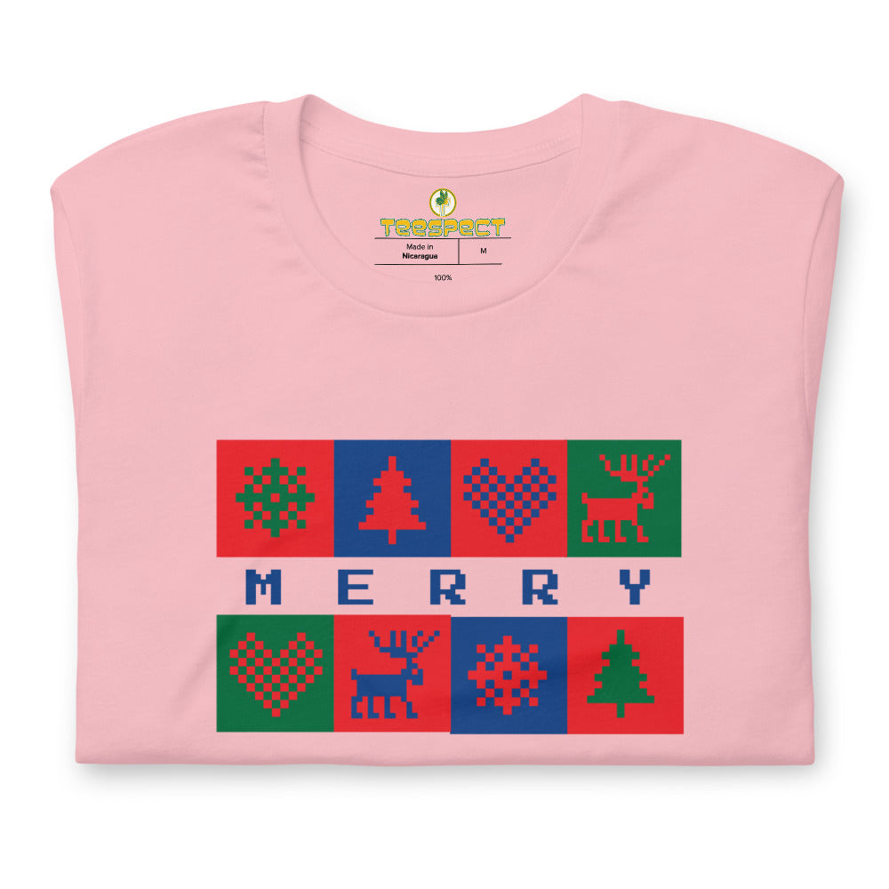 Merry Box Unisex Staple Short-Sleeve T-Shirt - Bella + Canvas 3001 TeeSpect
